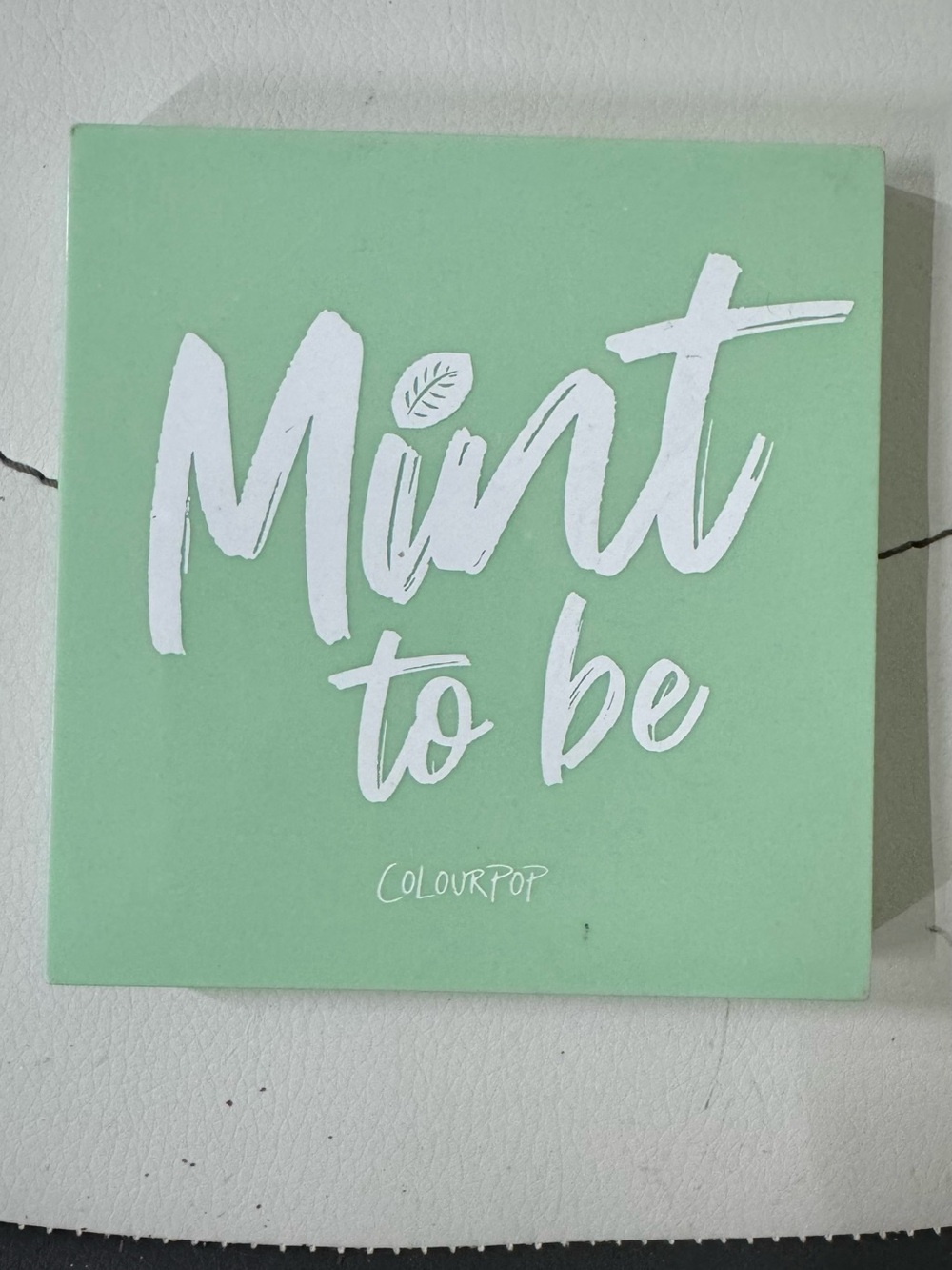 ColourPop 'Mint to Be' palette